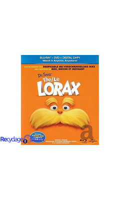 Dr. Seuss' The Lorax Blu-ray SteelBook (Two Discs: Blu-ray + DVD + Digital Copy)