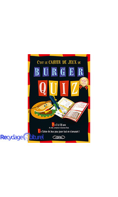 Burger quiz - Le cahier de jeux